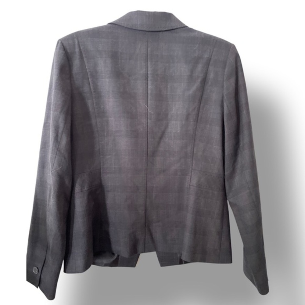 Halogen Single Button Contrast Stitch Blazer Size… - image 3